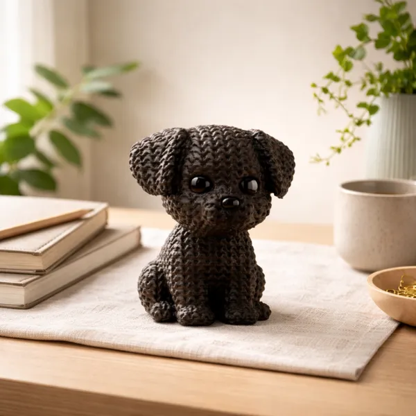 Cute_Puppy_Figurine_Modern_Minimalist_Dog_Sculpture_For_Home_D_Cor_Desk_Styling_Black