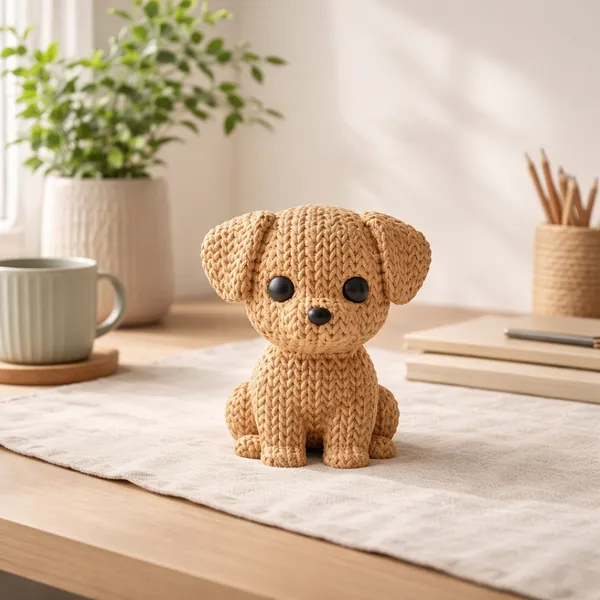Cute_Puppy_Figurine_Modern_Minimalist_Dog_Sculpture_For_Home_D_Cor_Desk_Styling_Brown
