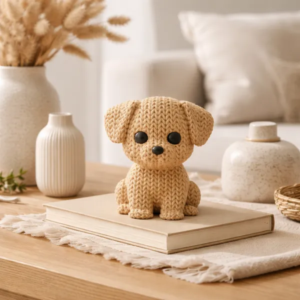 Cute_Puppy_Figurine_Modern_Minimalist_Dog_Sculpture_For_Home_D_Cor_Desk_Styling_Brown