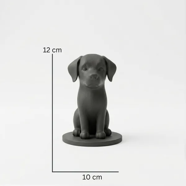Labrador_Retriever_Minimalist_Figurine_Black