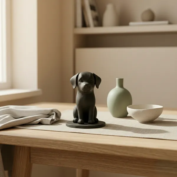 Labrador_Retriever_Minimalist_Figurine_Black