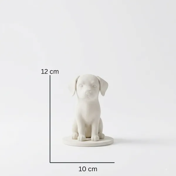 Labrador_Retriever_Minimalist_Figurine_White