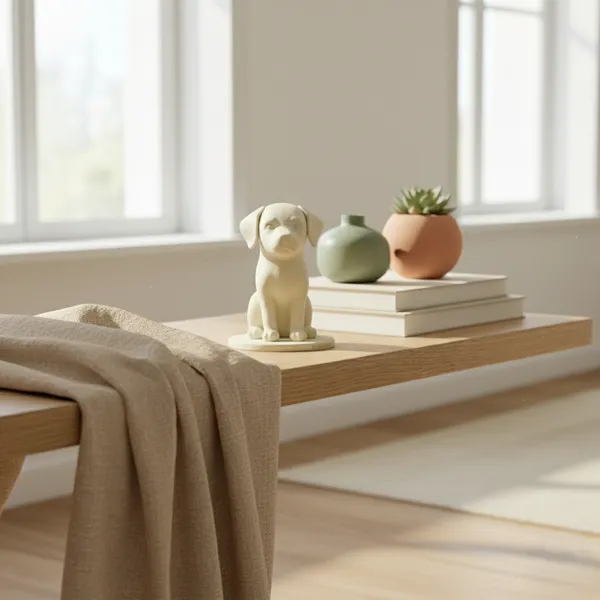 Labrador_Retriever_Minimalist_Figurine_White