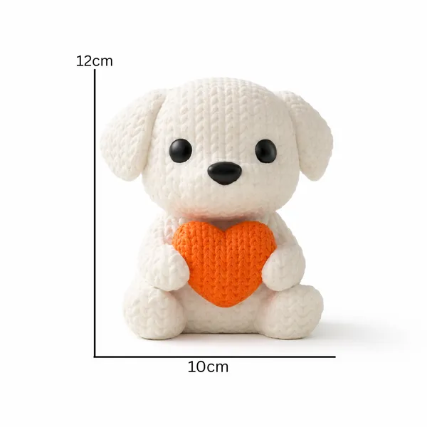 Cute_Puppy_Heart_Figurine_Adorable_Decorative_Accent_For_Home_Gifting_White