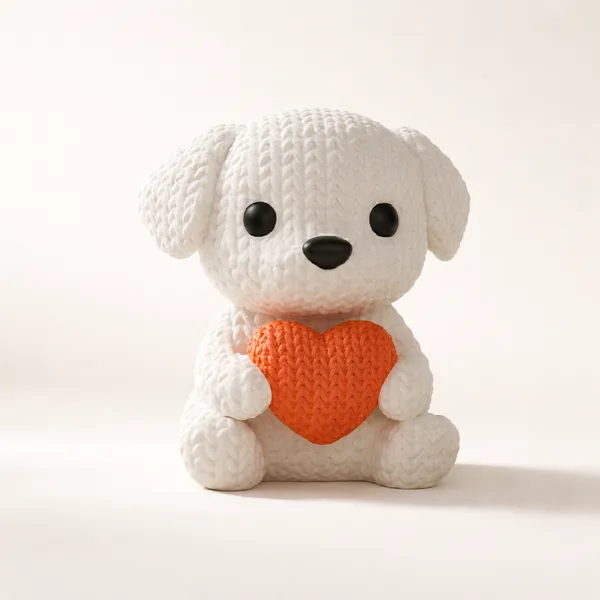 Cute_Puppy_Heart_Figurine_Adorable_Decorative_Accent_For_Home_Gifting_White