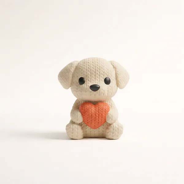 Cute_Puppy_Heart_Figurine_Adorable_Decorative_Accent_For_Home_Gifting_Ivory