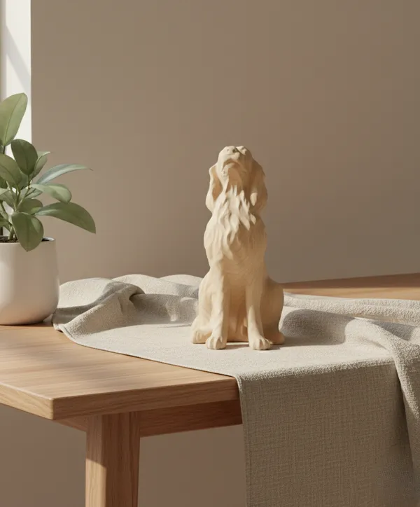 Elegant_Spaniel_Dog_Figurine_Ivory