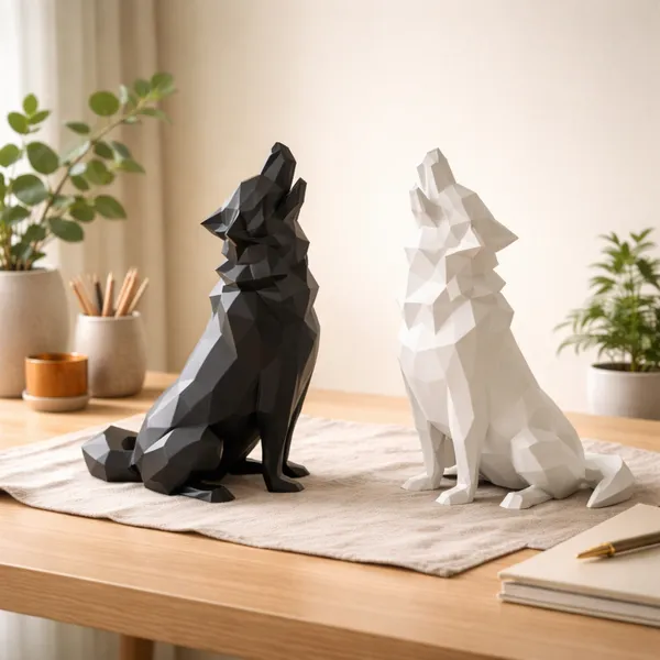 Geometric_Wolf_Sculpture_Set_Modern_Abstract_Animal_Decor_For_Home_Office_Default_Title