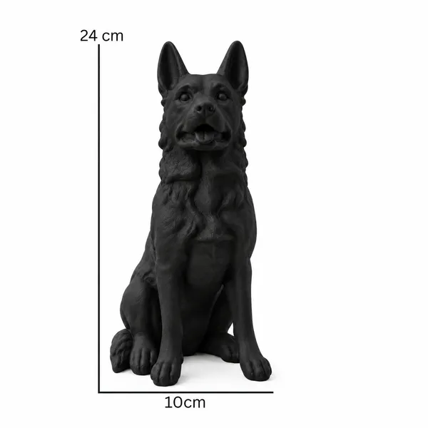 Noble_Shepherd_Decorative_Figurine_Black