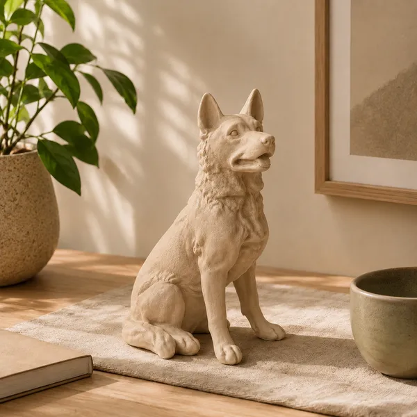 Noble_Shepherd_Decorative_Figurine_Beige