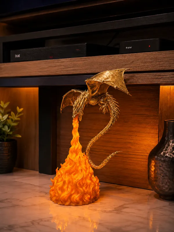 Dragon_Flame_Decorative_Figurine_Gold