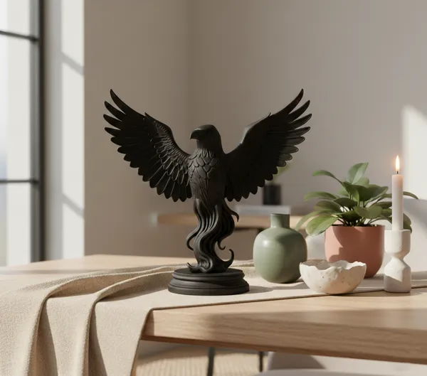 Gothic_Sentinel_Raven_Statue_Black