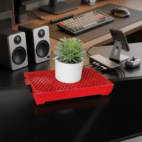 Monitor_Top_Shelf_Space_Saving_Monitor_Organizer_For_Speakers_Gadgets_Desk_Accessories_Red