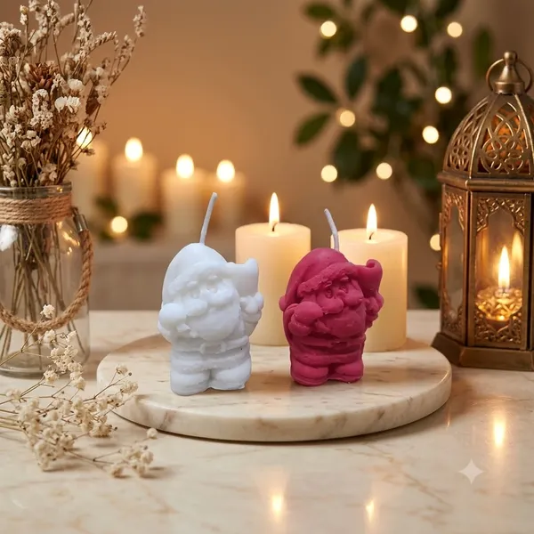 White_And_Red_Soy_Wax_Scented_Candles_For_Home_Decor