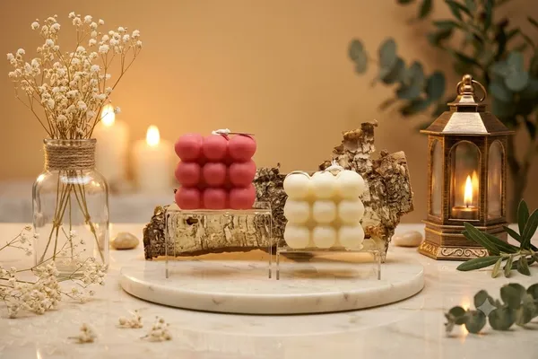 White_And_Red_Soy_Wax_Scented_Candles_For_Home_Decor