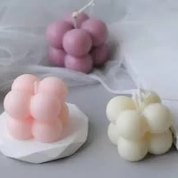 SKP_DECOR_Mini_Bubble_Candle_|_Cute_Bubble_Shaped_Decorative_Candle_|_Aesthetic_Mini_Sculptural_Candle_for_Home_Décor,_Bedroom,_Coffee_Table,_Party_Decoration_&_Gifting_set_of_6_pcs_(_Assorted_)