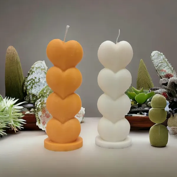 White_And_Orange_Soy_Wax_Scented_Candles_For_Home_Decor