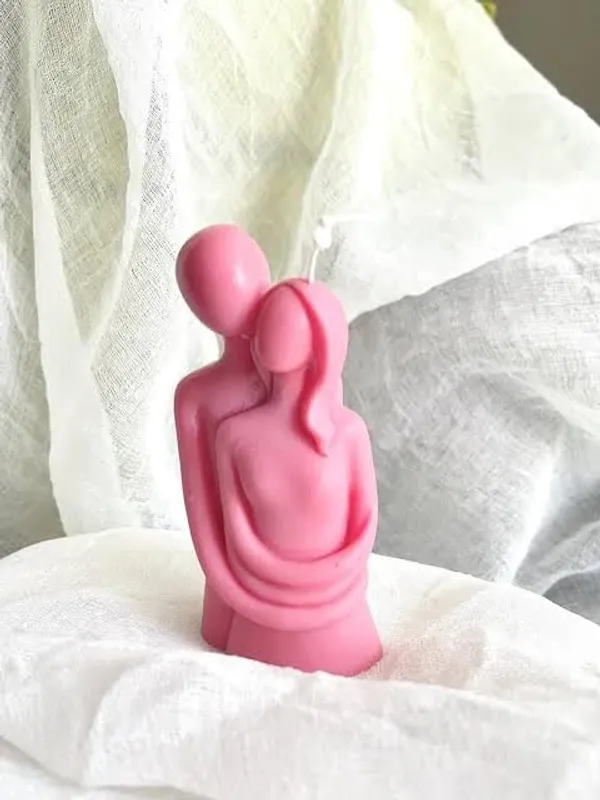 White_And_Pink_Soy_Wax_Scented_Candles_For_Home_Decor