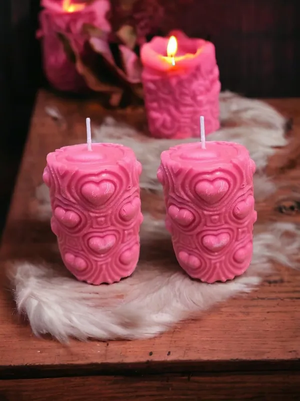 Pink_Soy_Wax_Scented_Candles_For_Home_Decor