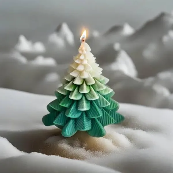 White_And_Green_Soy_Wax_Scented_Candles_For_Home_Decor