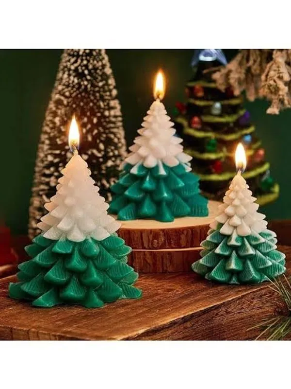 White_And_Green_Soy_Wax_Scented_Candles_For_Home_Decor