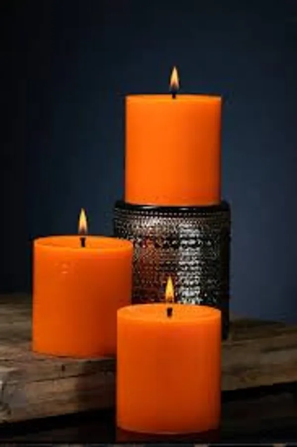 Orange_Soy_Wax_Scented_Candles_For_Home_Decor