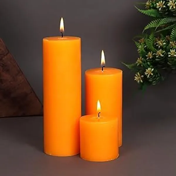 Orange_Soy_Wax_Scented_Candles_For_Home_Decor