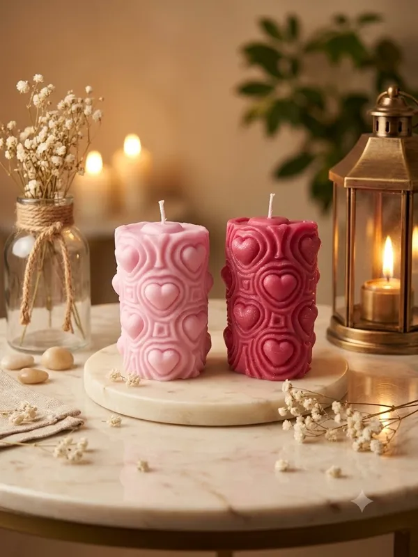 Red_And_Pink_Soy_Wax_Scented_Candles_For_Home_Decor