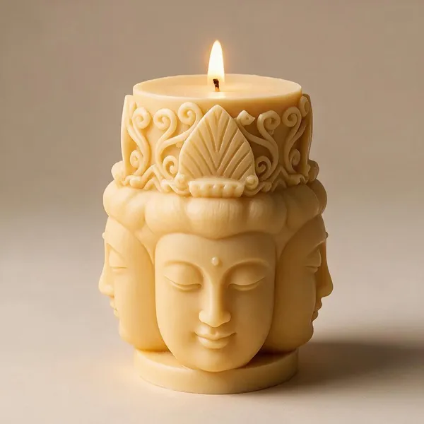 Orange_Soy_Wax_Scented_Candles_For_Home_Decor