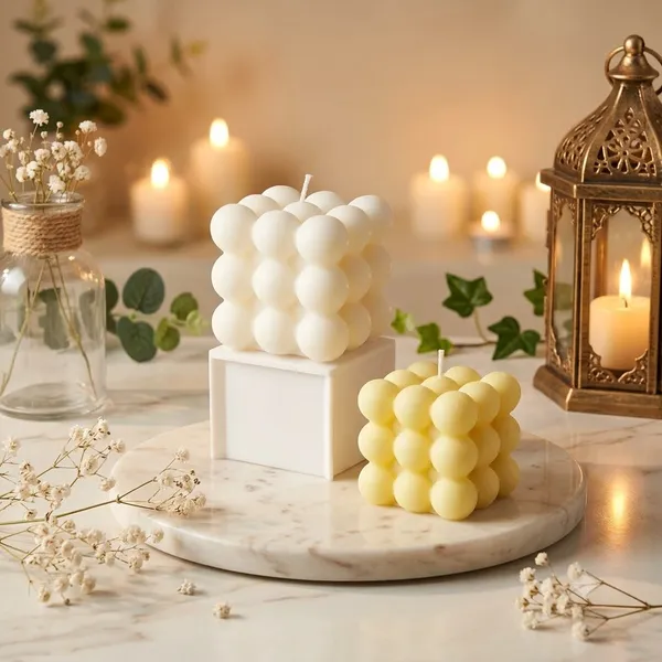 White_And_Yellow_Soy_Wax_Scented_Candles_For_Home_Decor