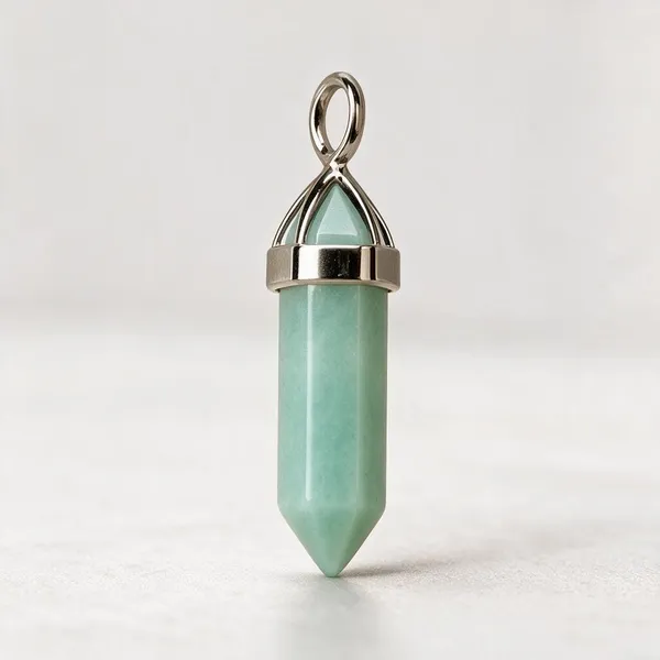Green_Amazonite_Double_Point_Pendant_For_Women