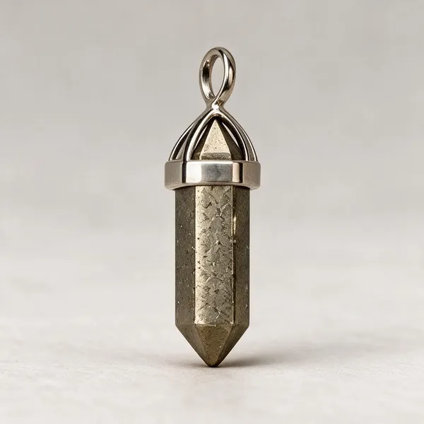 Natural_Pyrite_Double_Point_Pendant