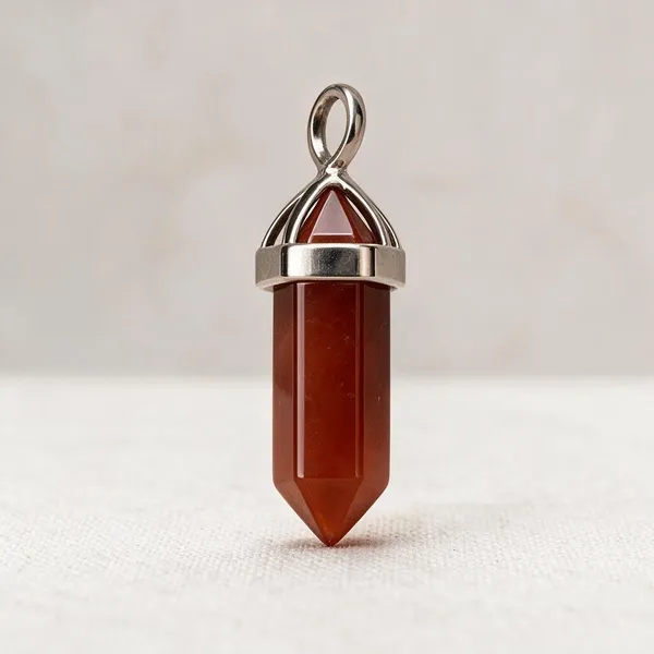 Red_Carnelian_Double_Point_Stone_Pendant