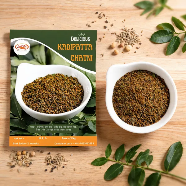 Swad_Kadipatta_Curry_Leaf_Chutney_Powder