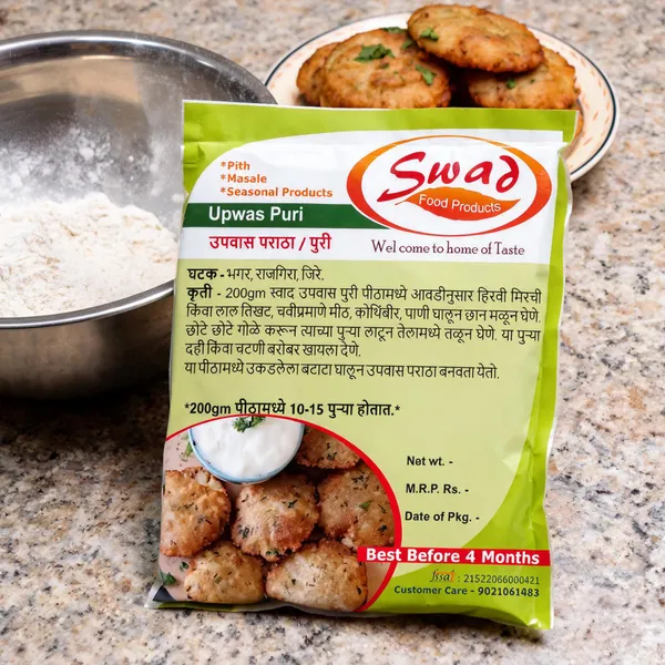 Satvankur_Upwas_Puri_Flour_Mix_With_Rajgira_Bhagar_Sabudana