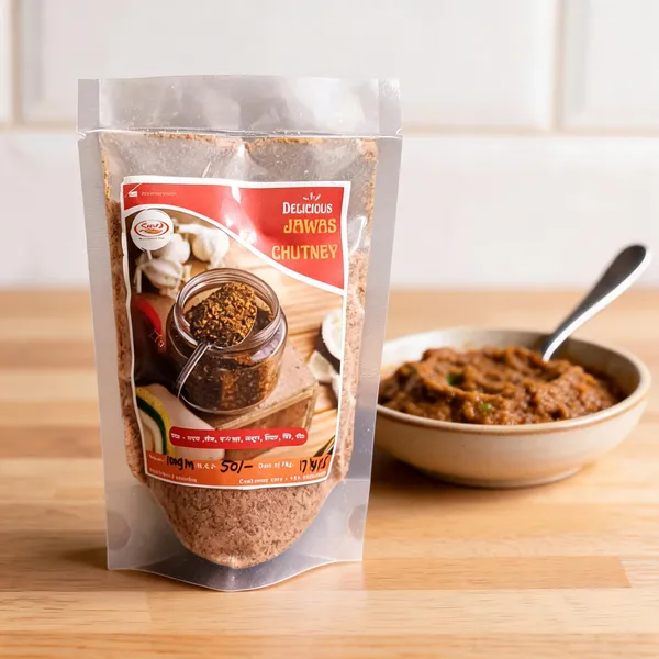 Satvankur_Jawas_Flaxseed_Sesame_Garlic_Chutney_Powder
