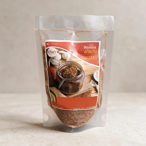 Satvankur_Jawas_Flaxseed_Sesame_Garlic_Chutney_Powder