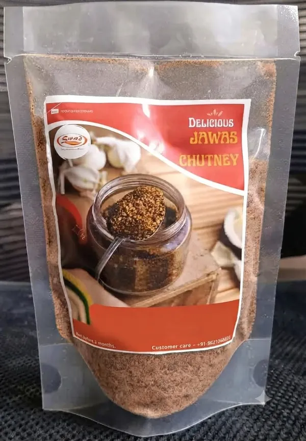 Satvankur_Jawas_Flaxseed_Sesame_Garlic_Chutney_Powder