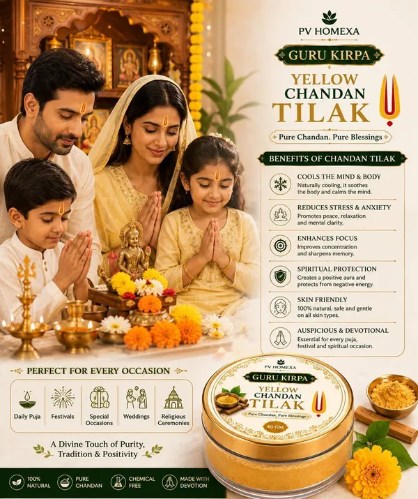 Pv_Homexa_Yellow_Chandan_Sandalwood_Tilak_Paste_40G_Pooja