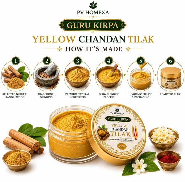 Pv_Homexa_Yellow_Chandan_Sandalwood_Tilak_Paste_40G_Pooja