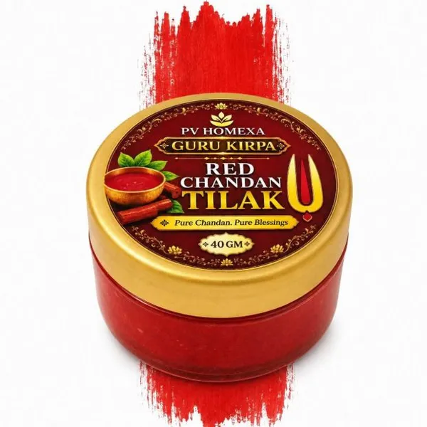 Pv_Homexa_Red_Chandan_Sandalwood_Tilak_Paste_40G_Pooja
