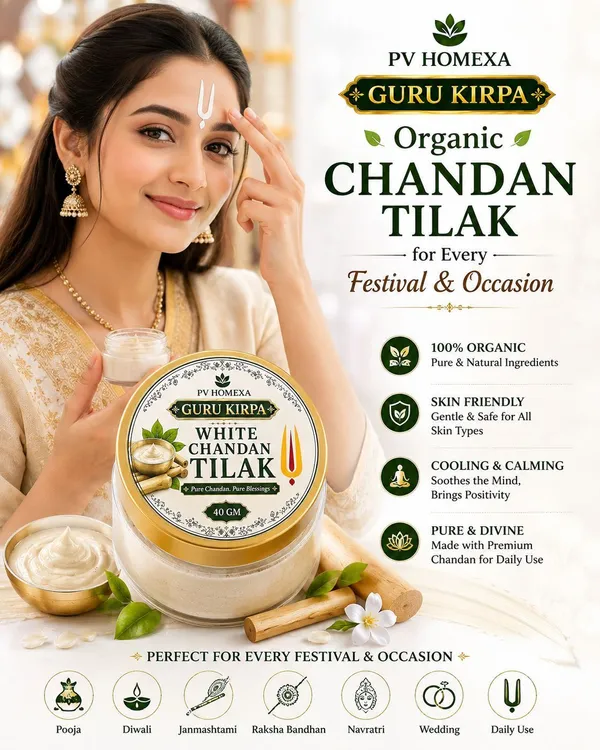 Pv_Homexa_Yellow_Chandan_Sandalwood_Tilak_Paste_120G_Pack_Of_3