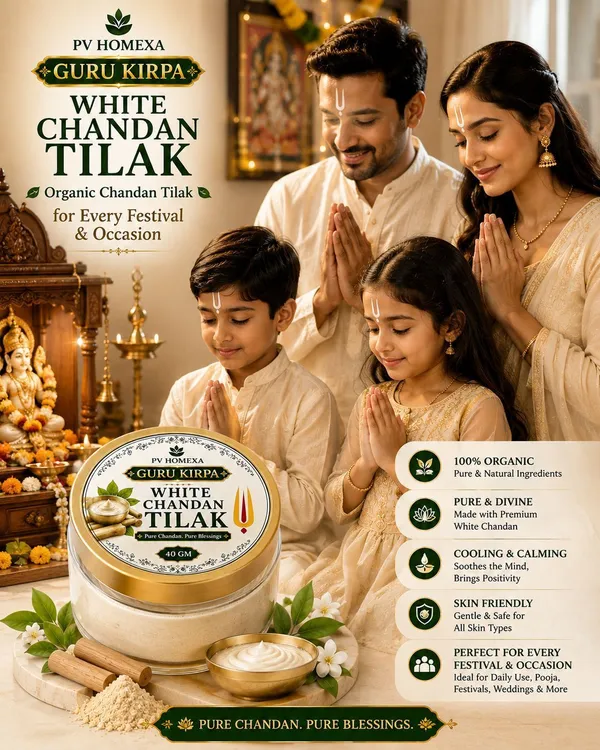 Pv_Homexa_Yellow_Chandan_Sandalwood_Tilak_Paste_120G_Pack_Of_3