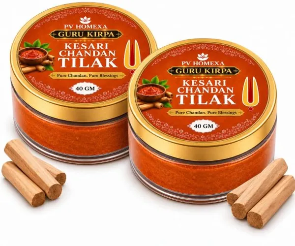 Pv_Homexa_Kesari_Sandalwood_Chandan_Tilak_Paste_Pack_Of_2