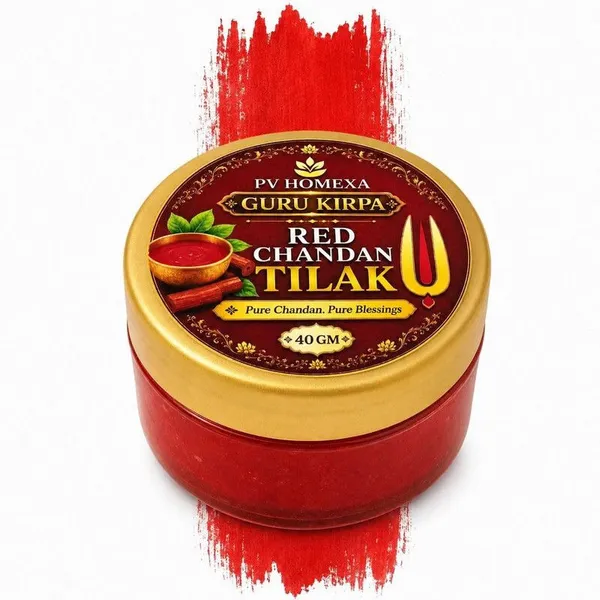 Pv_Homexa_Red_Chandan_Sandalwood_Tilak_Paste_40G_Pooja