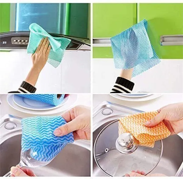 HVM_Impex_Pack_of_2_Multipurpose_kitchen_roll/Towel_roll/Napkins/Washable_and_Reuseable_(2_Ply,_160_Sheets)