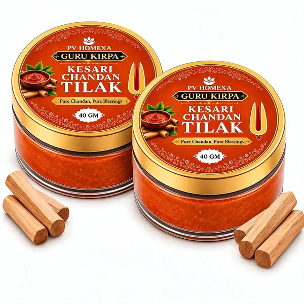 Pv_Homexa_Kesari_Sandalwood_Chandan_Tilak_Paste_Pack_Of_2