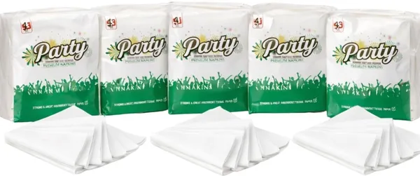 Paper_Party_White_Napkins_Pack_Of_5_500_Sheets