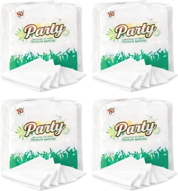 PV_Collection_Paper_Napkins_Ideal_for_Birthday,_Weddings,_Celebrations_&_Family_Use_White_Paper_Napkins_(400_Sheets)