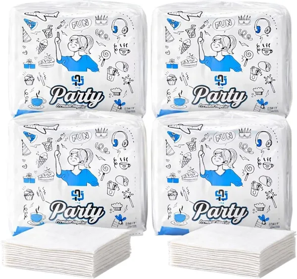 Paper_Party_White_Napkins_Pack_Of_4_400_Sheets